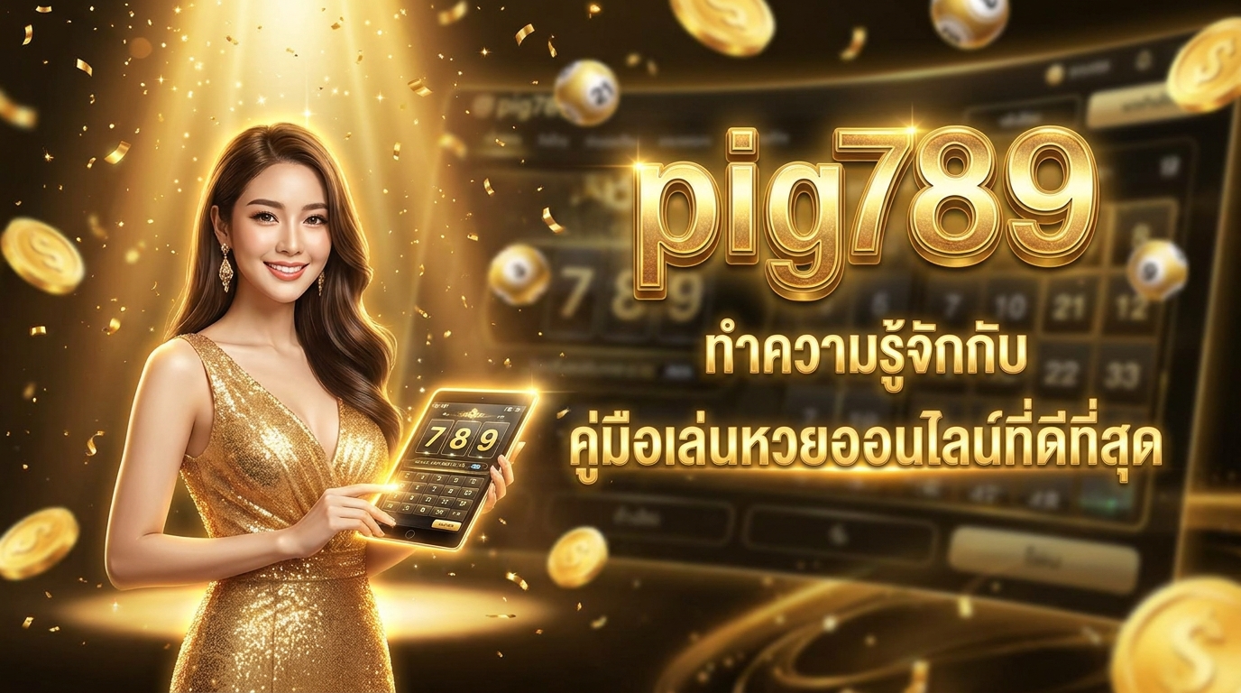 pig789 เหตุผลที่นักแทงมือโปรเลือกที่นี่มากกว่าเว็บอื่น ทุกคำตอบอยู่นี่แล้ว