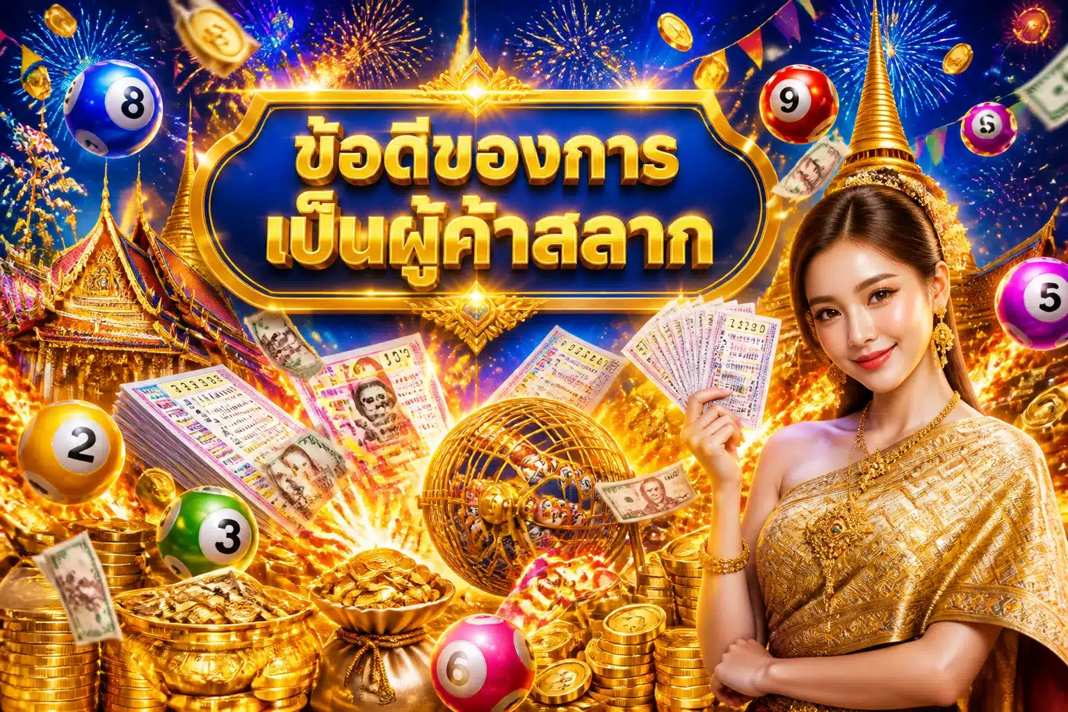 ภาพประกอบหัวข้อ ข้อดีของการเป็นผู้ค้าสลาก